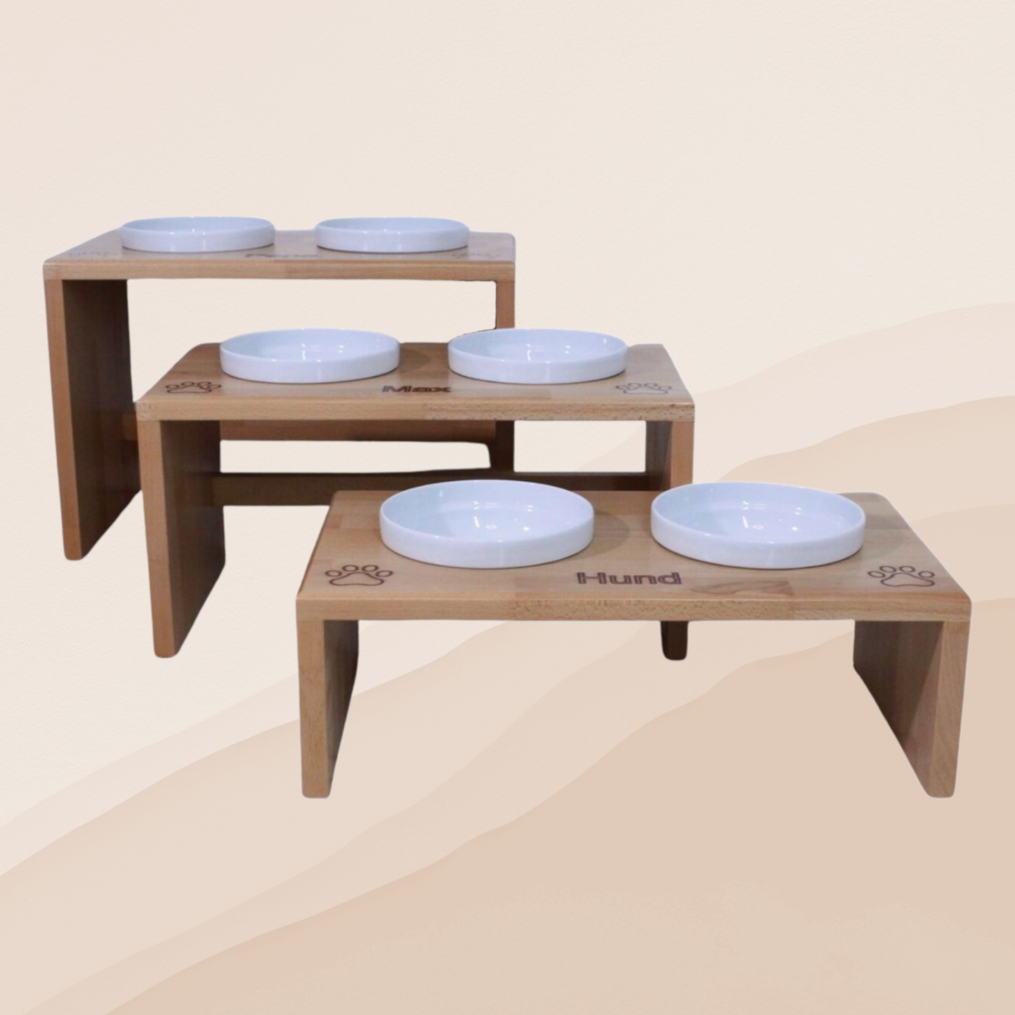 Napferhöhung / Futterbar • Größe M